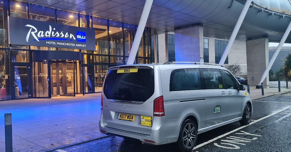 Taxis at Manchester Airport